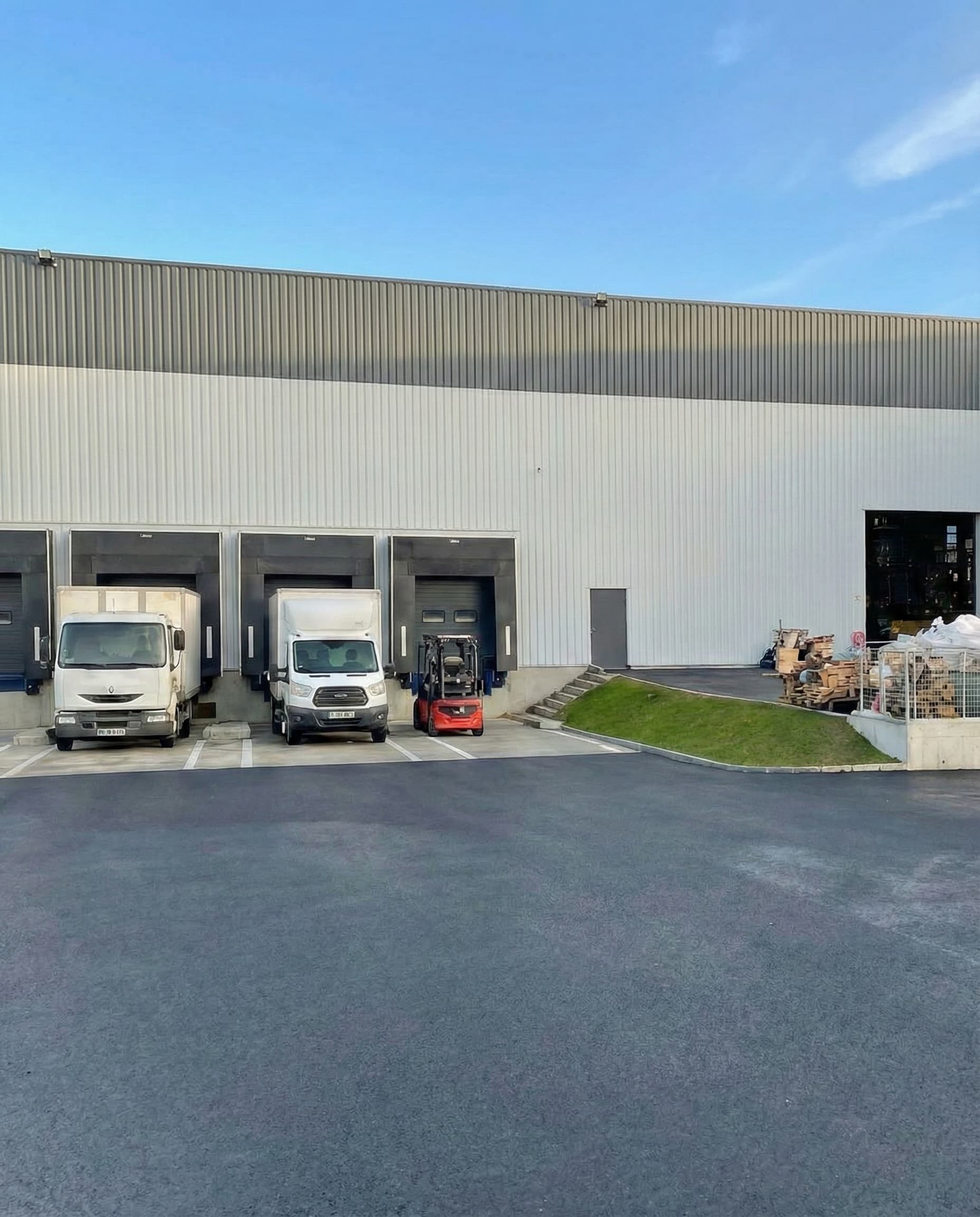 Flotte de camions Lynelec